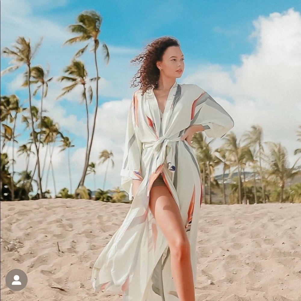 Lexbreezy bird of paradise kimono